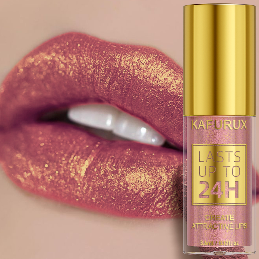 Lip Tint Korean - 1개 글리터 메탈릭 14색 립 글레이즈