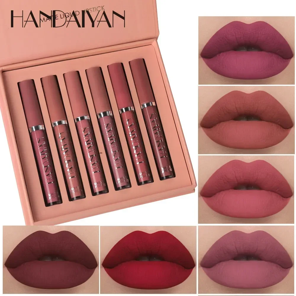 Lip Tint Korean - HANDAIYAN 6 PCS 립스틱 세트 여성용
