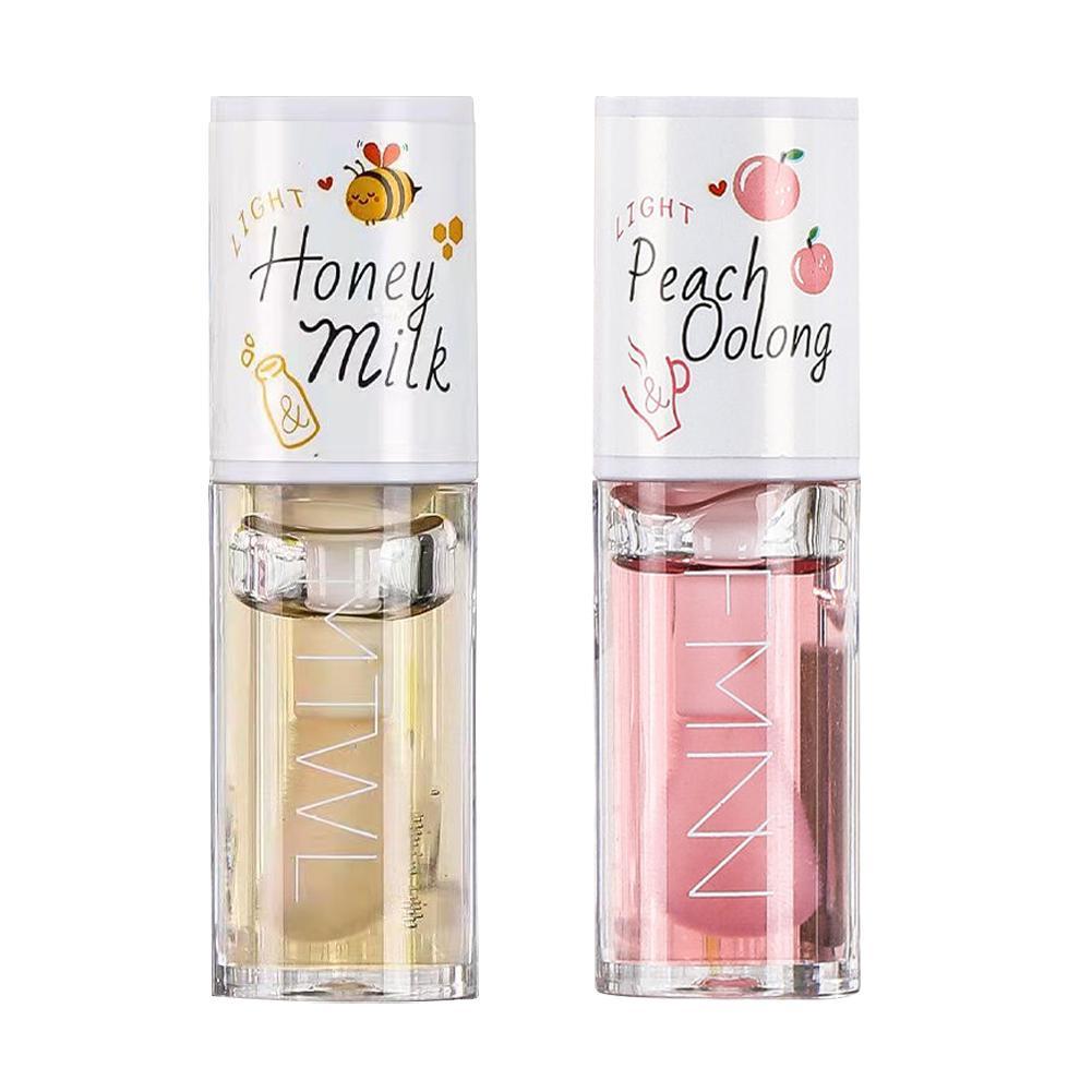 Lip Tint Korean - 코리안 카와이 립 글로스 허니 피치