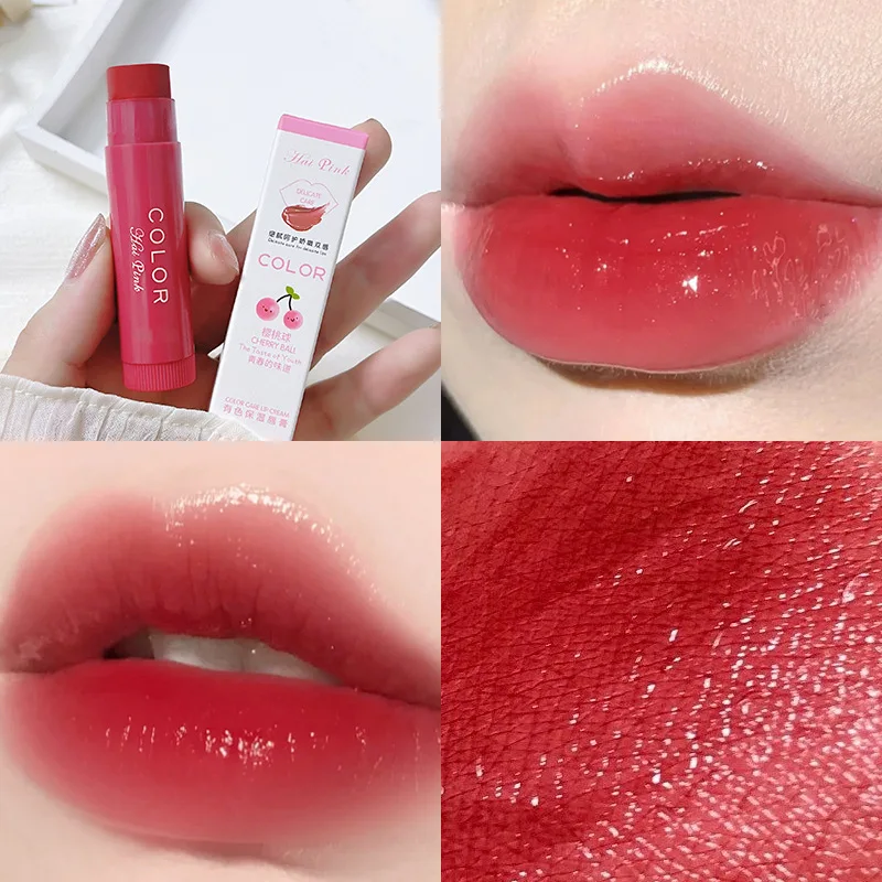 Lip Tint Korean - 페이드 립 라인 건조 방지 립스틱,