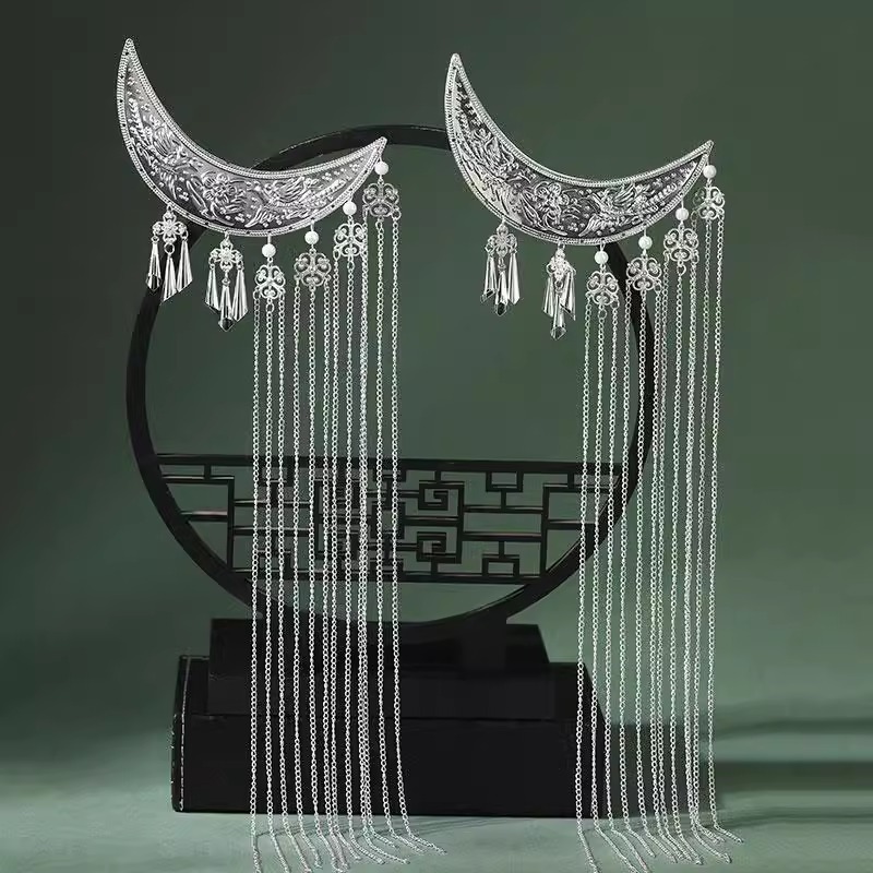 1pc Hanfu 액세서리 긴 술 뒤 머리핀 고대 스타 - Hanbok Hair Pin 리뷰 및 가격