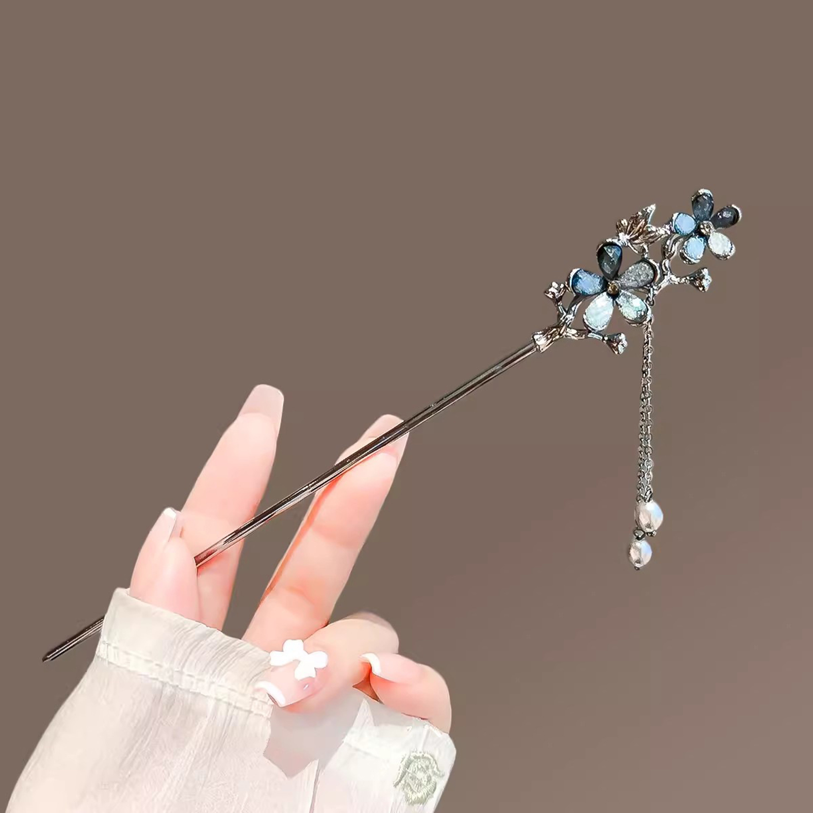 나비 태슬 머리핀 헤어 스틱 여성용 꽃 머리핀 헤어 클 - Hanbok Hair Pin 리뷰 및 가격