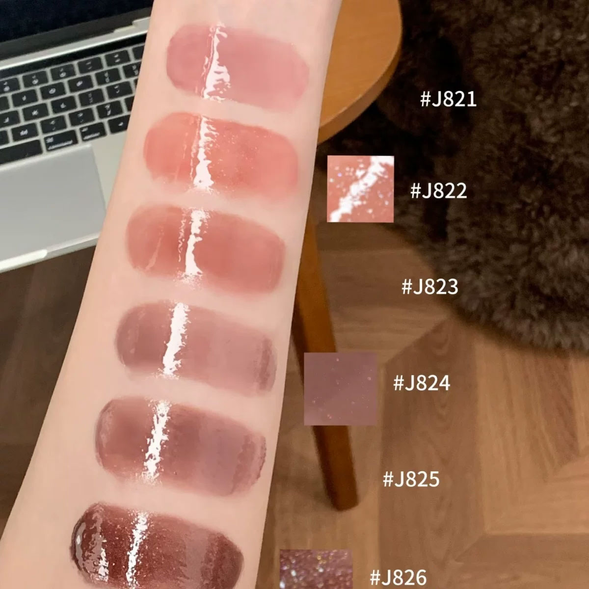 걸컬트 언리얼 립글로스 J821-J826, 수분감 있는 - Lip Tint Korean 리뷰 및 가격