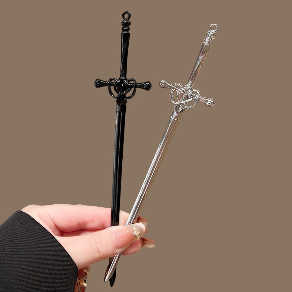 1/4개입 신상 중국 고대 스타일 합금 검 모양 머리핀 - Hanbok Hair Pin 리뷰 및 가격