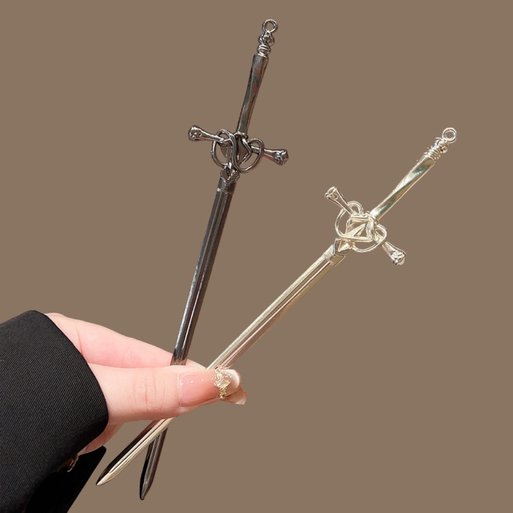 1/4개입 신상 중국 고대 스타일 합금 검 모양 머리핀 - Hanbok Hair Pin 리뷰 및 가격