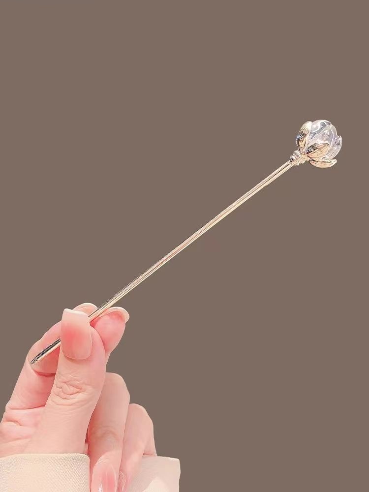 여성용 크리스탈 연꽃 머리핀, 고대 스타일, 새로운 중 - Hanbok Hair Pin 리뷰 및 가격