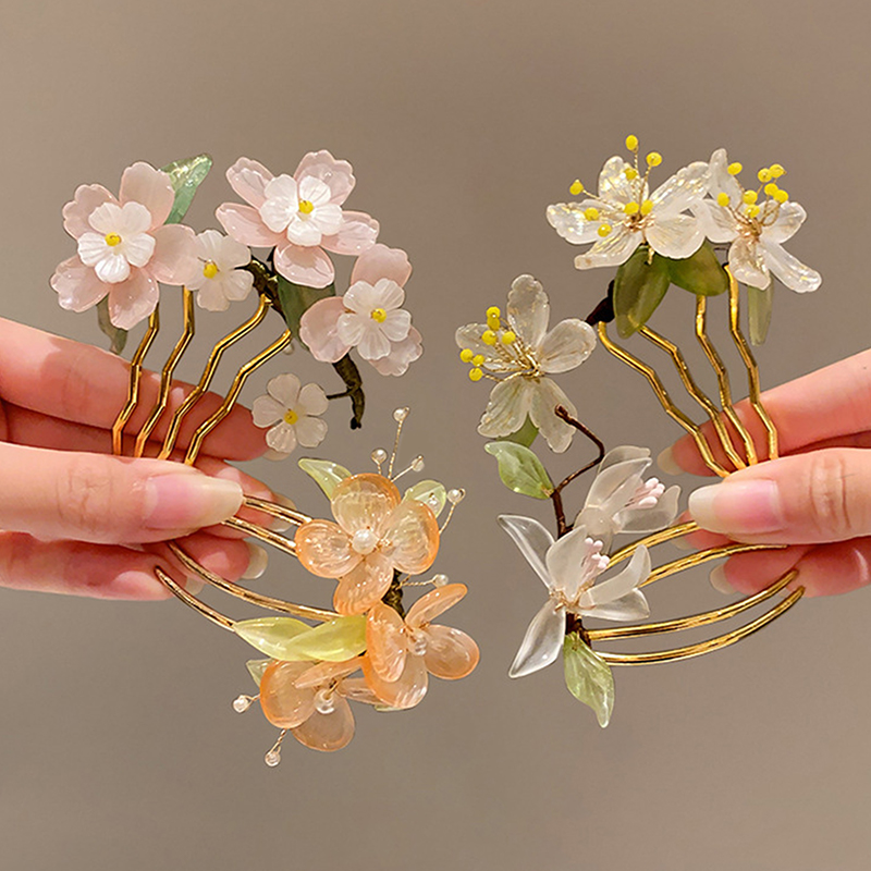 1Pc 클래식 헤어 빗 중국 스타일 헤어 스틱 U 모양 - Hanbok Hair Pin 리뷰 및 가격