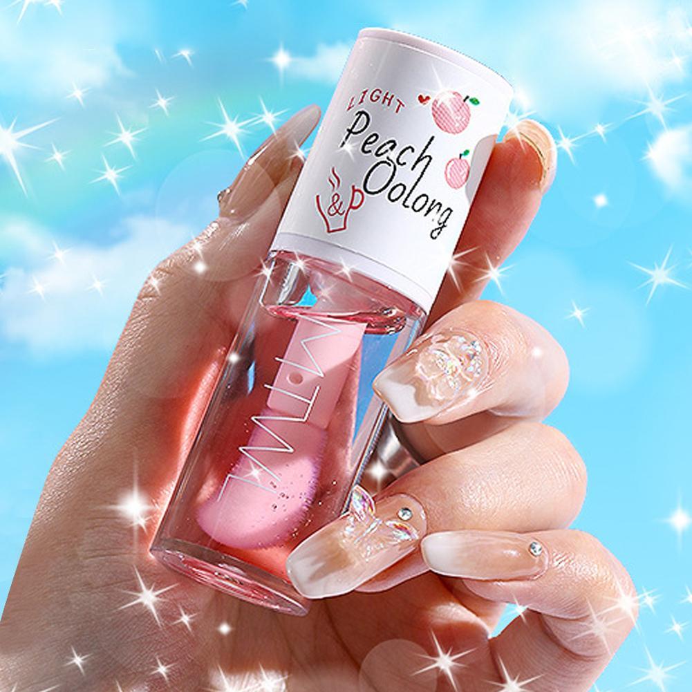 코리안 카와이 립 글로스 허니 피치 립 오일 오랫동안  - Lip Tint Korean 리뷰 및 가격
