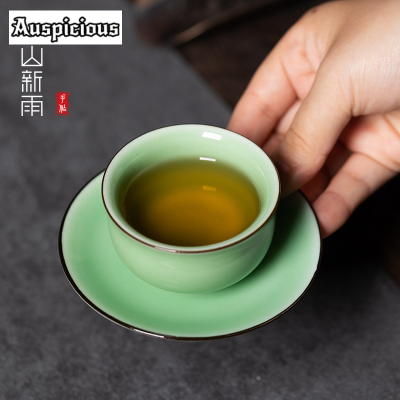 Longquan Celadon 찻잔, 우아한 차 그릇, - Celadon Ceramic Cup 리뷰 및 가격